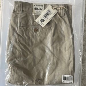 Mountain Khakis Pants - Stone - 40x32 Slim